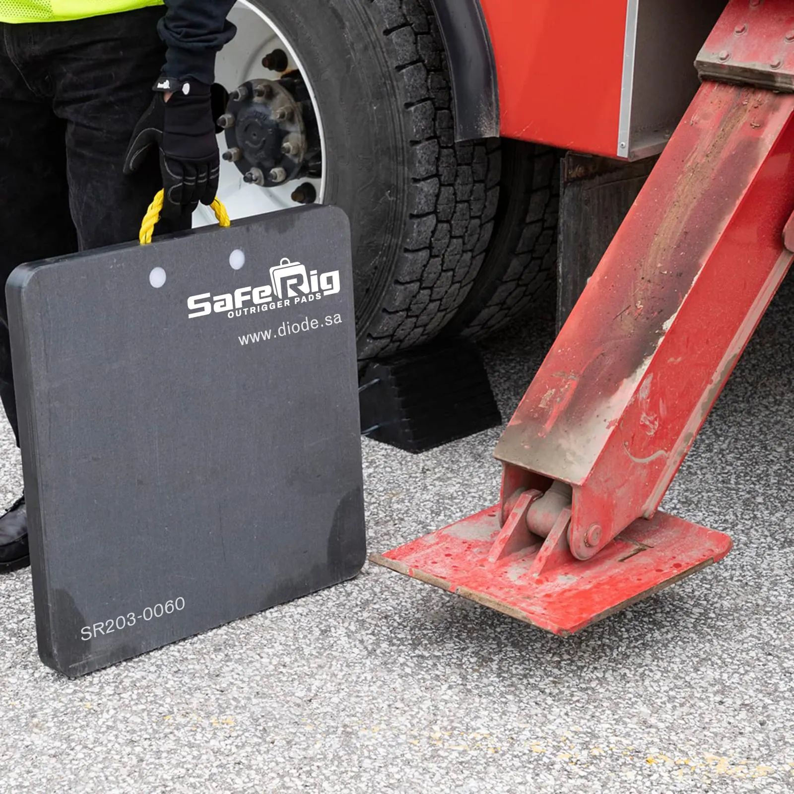 durable crane outrigger pad KSA KSA crane outrigger pads
