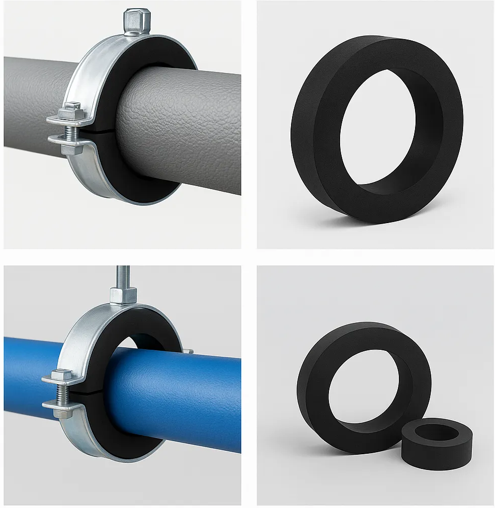 rubber support insert manufacturer in saudi arabia