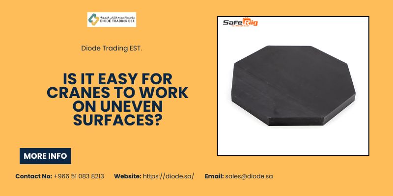 crane outrigger pad in Saudi Arabia