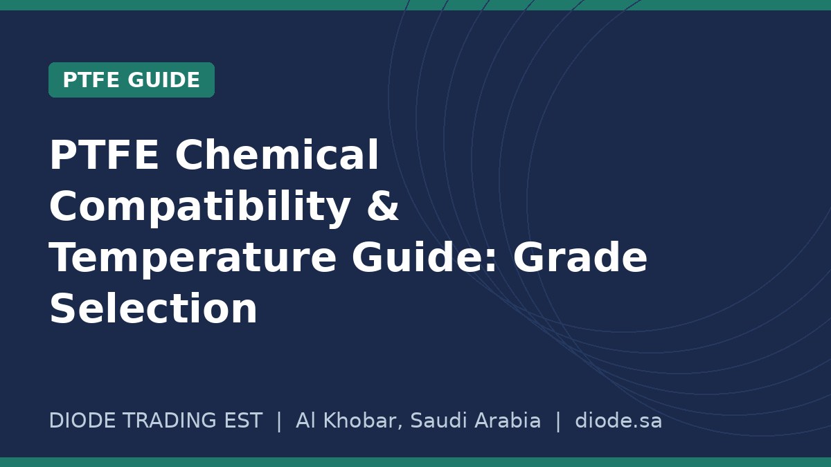 PTFE Chemical Compatibility & Temperature Guide: Grade Selection