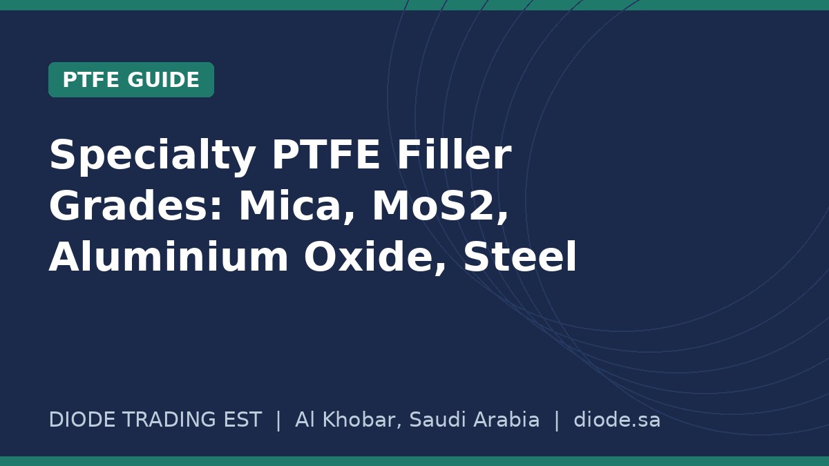 Specialty PTFE Filler Grades: Mica, MoS2, Aluminium Oxide, Steel