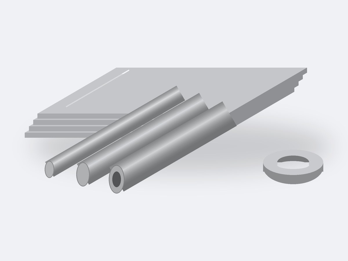 Grey PTFE sheets, rods and tubes – Diode Trading Saudi Arabia