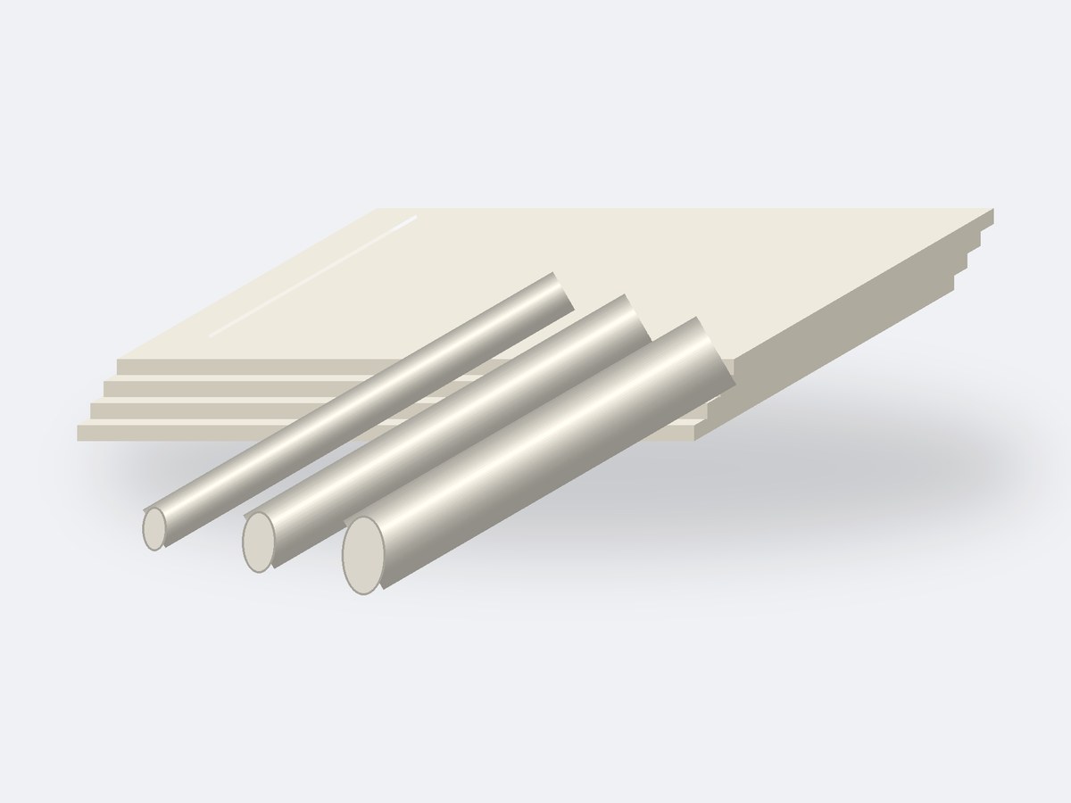 PVDF sheets and rods