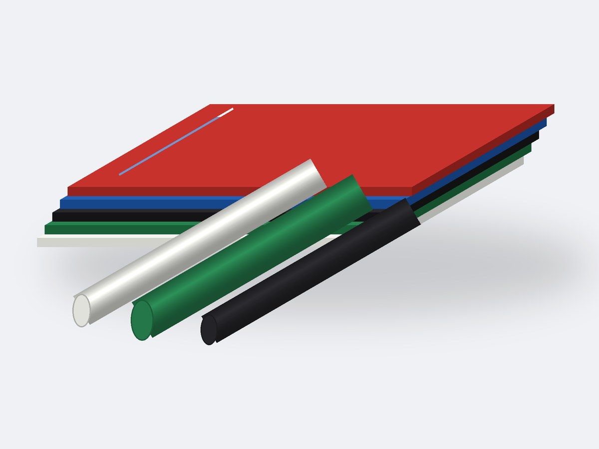 UHMWPE sheets and rods in natural, green and black – Diode Trading Saudi Arabia
